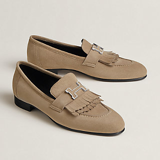 モカシン 《ロワイヤル》 - ベージュ | Hermès - エルメス-公式サイト